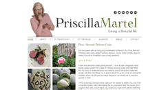 Desktop Screenshot of priscillamartel.com