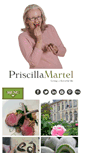 Mobile Screenshot of priscillamartel.com